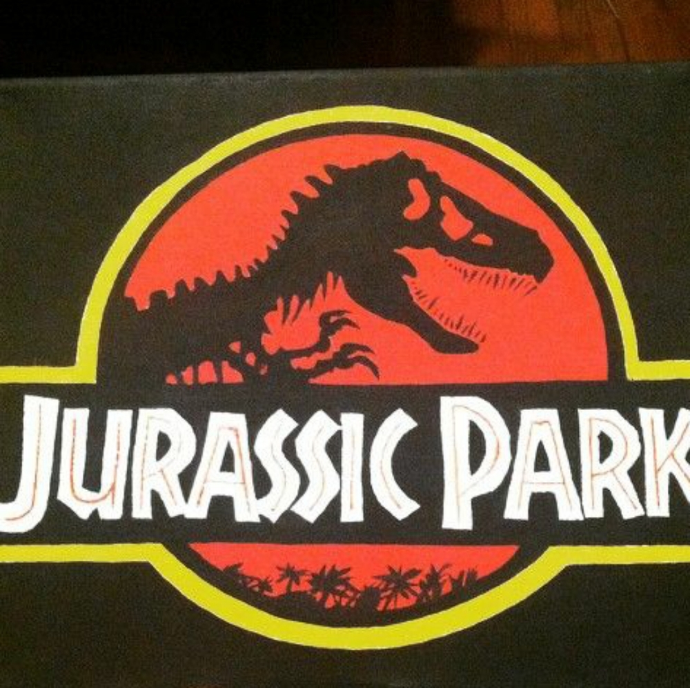 GITD jurassic park painting